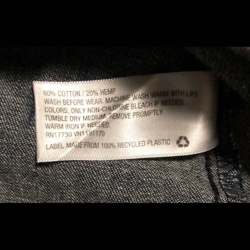 GENUINE KIDS From OSHKOSH Denim Button Up Shirt